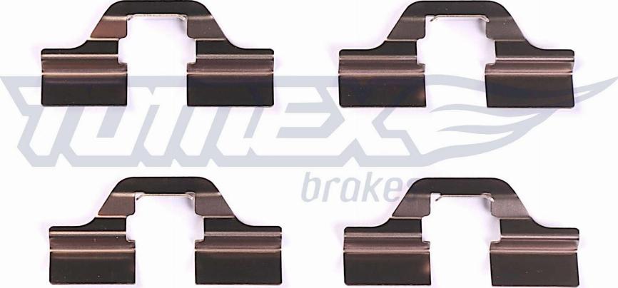 TOMEX brakes TX 43-05 - Komplet pribora, Pločica disk kočnice www.molydon.hr