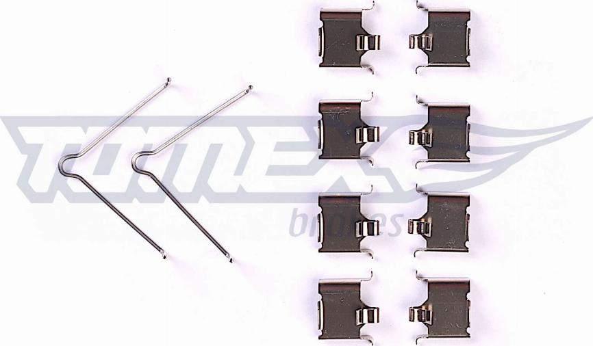 TOMEX brakes TX 43-08 - Komplet pribora, Pločica disk kočnice www.molydon.hr