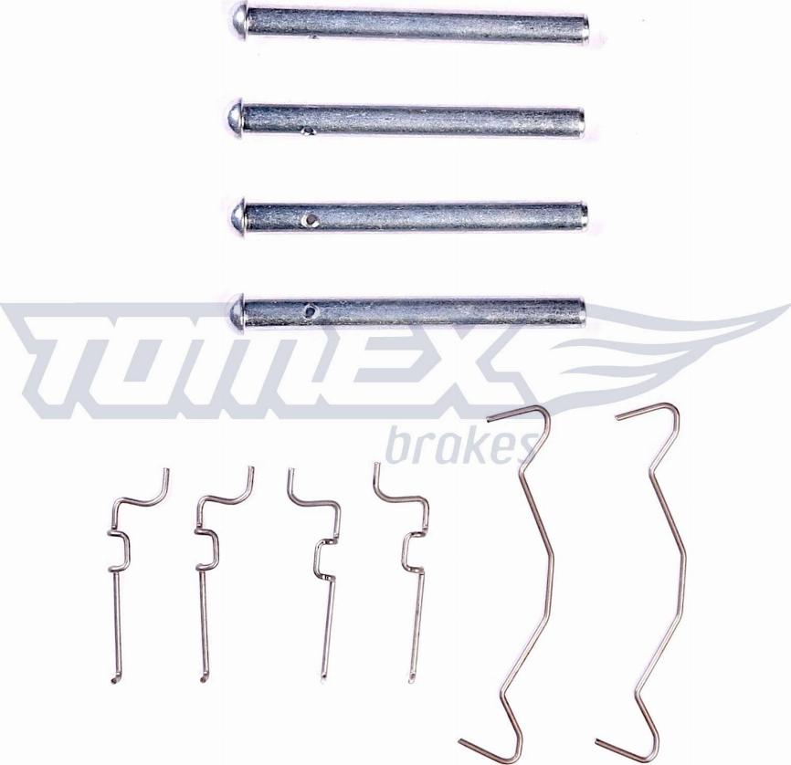 TOMEX brakes TX 43-10 - Komplet pribora, Pločica disk kočnice www.molydon.hr