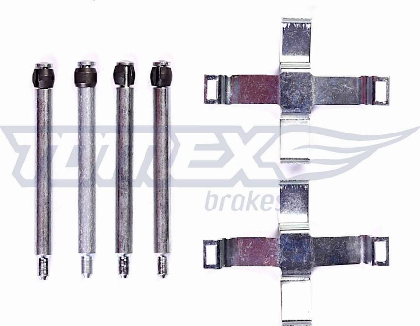 TOMEX brakes TX 43-84 - Komplet pribora, Pločica disk kočnice www.molydon.hr