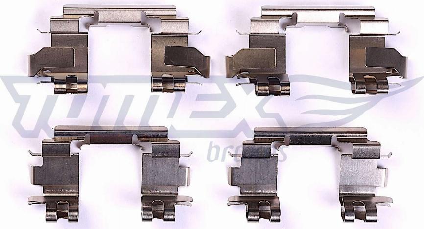 TOMEX brakes TX 43-80 - Komplet pribora, Pločica disk kočnice www.molydon.hr