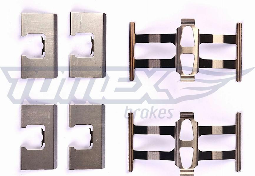 TOMEX brakes TX 43-39 - Komplet pribora, Pločica disk kočnice www.molydon.hr