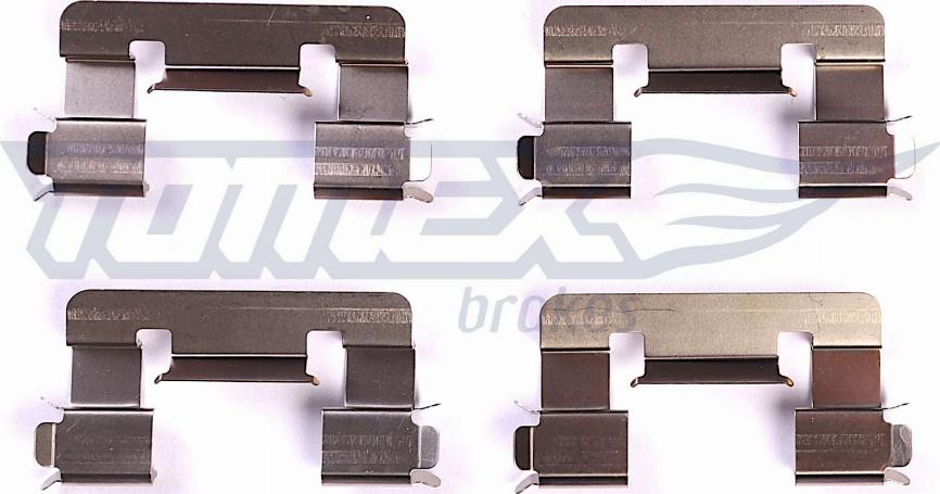 TOMEX brakes TX 43-36 - Komplet pribora, Pločica disk kočnice www.molydon.hr