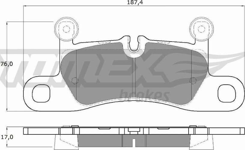 TOMEX brakes TX 19-26 - Komplet Pločica, disk-kočnica www.molydon.hr