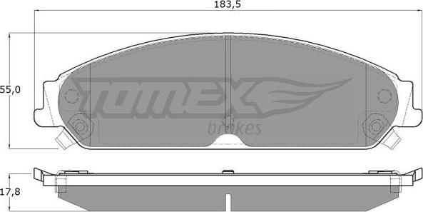 TOMEX brakes TX 19-20 - Komplet Pločica, disk-kočnica www.molydon.hr