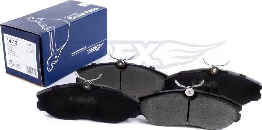 TOMEX brakes TX 14-13 - Komplet Pločica, disk-kočnica www.molydon.hr