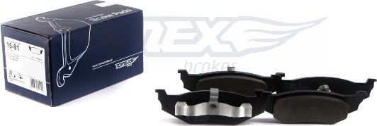 TOMEX brakes TX 15-91 - Komplet Pločica, disk-kočnica www.molydon.hr