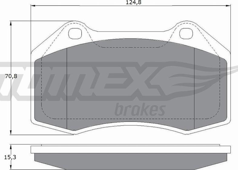 TOMEX brakes TX 16-732 - Komplet Pločica, disk-kočnica www.molydon.hr