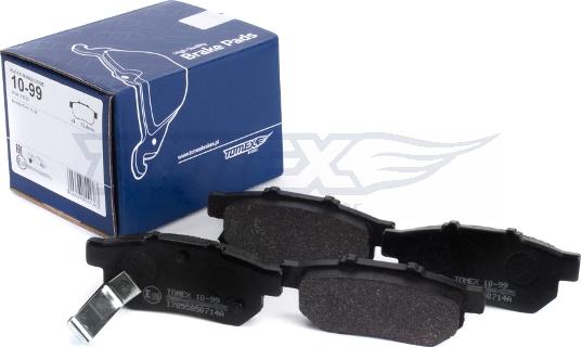 TOMEX brakes TX 10-99 - Komplet Pločica, disk-kočnica www.molydon.hr