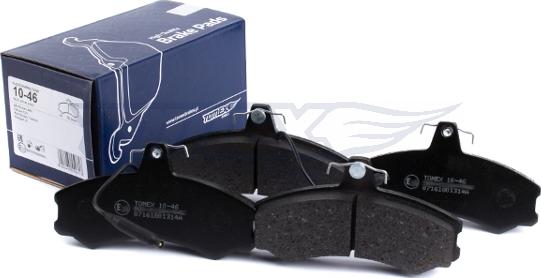 TOMEX brakes TX 10-46 - Komplet Pločica, disk-kočnica www.molydon.hr