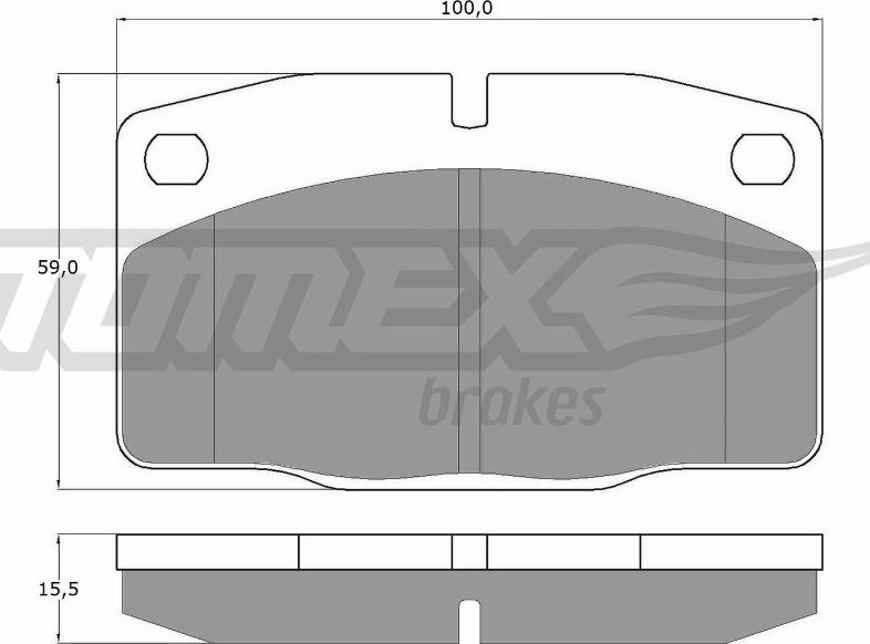 TOMEX brakes TX 10-13 - Komplet Pločica, disk-kočnica www.molydon.hr