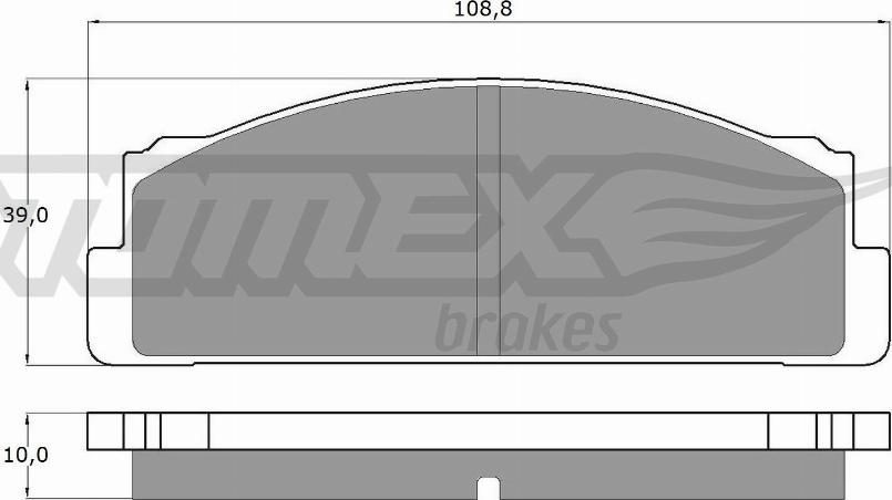 TOMEX brakes TX 10-24 - Komplet Pločica, disk-kočnica www.molydon.hr