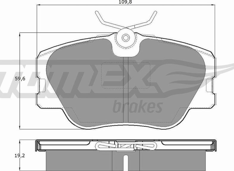 TOMEX brakes TX 10-21 - Komplet Pločica, disk-kočnica www.molydon.hr