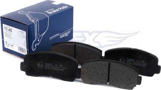 TOMEX brakes TX 11-45 - Komplet Pločica, disk-kočnica www.molydon.hr