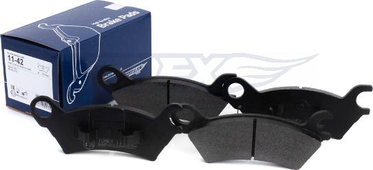 TOMEX brakes TX 11-42 - Komplet Pločica, disk-kočnica www.molydon.hr