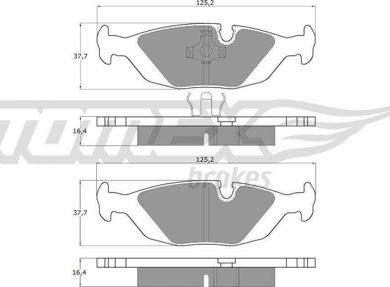 TOMEX brakes TX 11-30 - Komplet Pločica, disk-kočnica www.molydon.hr