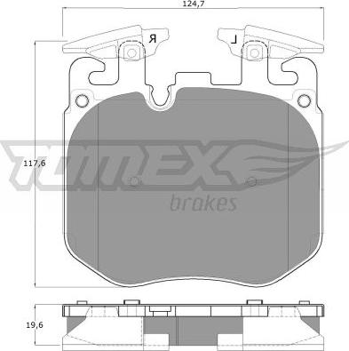 TOMEX brakes TX 18-50 - Komplet Pločica, disk-kočnica www.molydon.hr