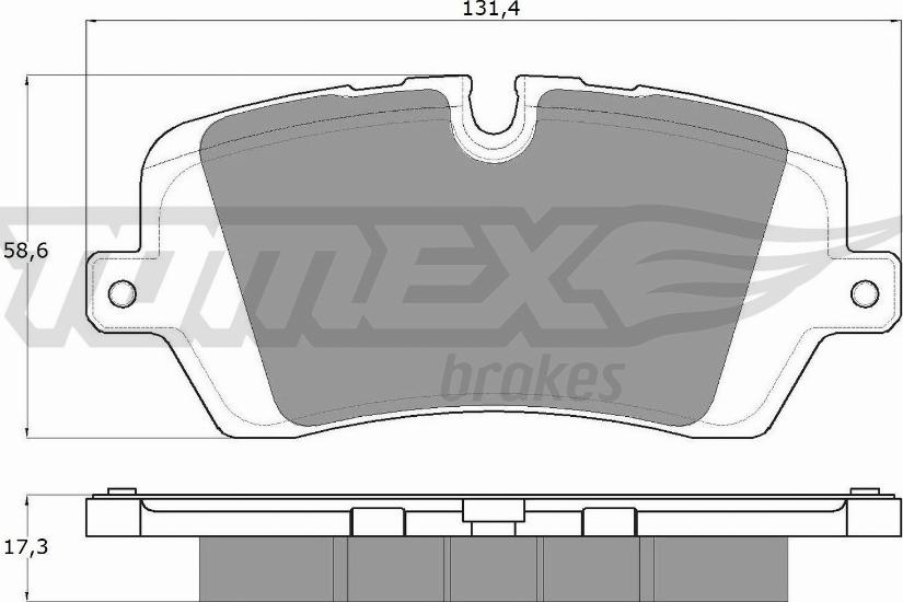 TOMEX brakes TX 18-34 - Komplet Pločica, disk-kočnica www.molydon.hr