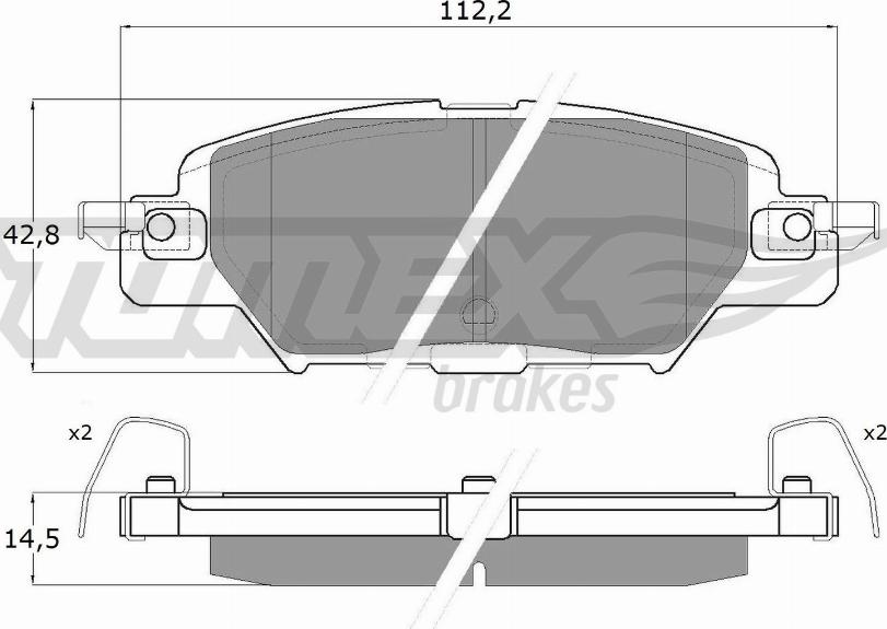 TOMEX brakes TX 18-31 - Komplet Pločica, disk-kočnica www.molydon.hr