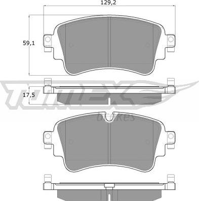 TOMEX brakes TX 18-23 - Komplet Pločica, disk-kočnica www.molydon.hr