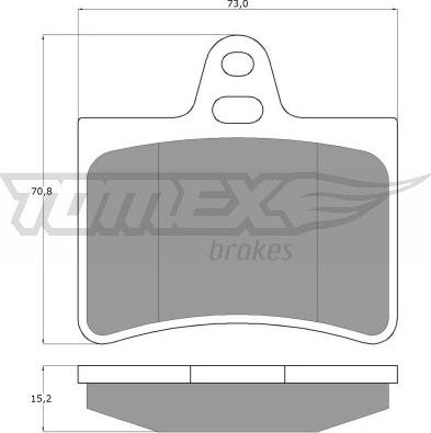 TOMEX brakes TX 13-33 - Komplet Pločica, disk-kočnica www.molydon.hr