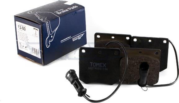 TOMEX brakes TX 12-00 - Komplet Pločica, disk-kočnica www.molydon.hr