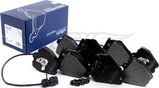 TOMEX brakes TX 12-27 - Komplet Pločica, disk-kočnica www.molydon.hr