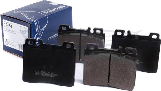 TOMEX brakes TX 12-74 - Komplet Pločica, disk-kočnica www.molydon.hr