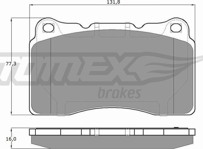 TOMEX brakes TX 17-961 - Komplet Pločica, disk-kočnica www.molydon.hr