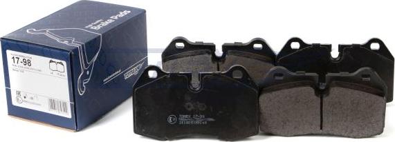 TOMEX brakes TX 17-98 - Komplet Pločica, disk-kočnica www.molydon.hr