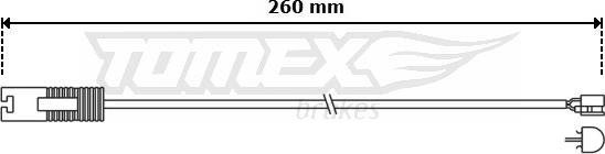 TOMEX brakes TX 30-99 - Signalni kontakt, trosenje kočione plocice www.molydon.hr