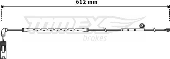 TOMEX brakes TX 30-90 - Signalni kontakt, trosenje kočione plocice www.molydon.hr