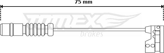 TOMEX brakes TX 30-92 - Signalni kontakt, trosenje kočione plocice www.molydon.hr