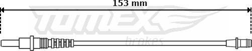 TOMEX brakes TX 30-45 - Signalni kontakt, trosenje kočione plocice www.molydon.hr