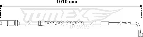 TOMEX brakes TX 30-62 - Signalni kontakt, trosenje kočione plocice www.molydon.hr