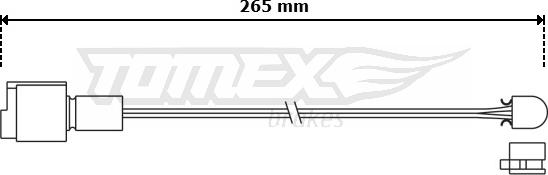 TOMEX brakes TX 30-83 - Signalni kontakt, trosenje kočione plocice www.molydon.hr