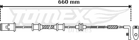 TOMEX brakes TX 30-36 - Signalni kontakt, trosenje kočione plocice www.molydon.hr