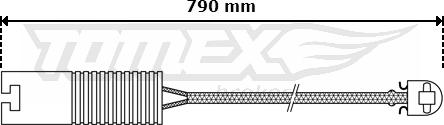 TOMEX brakes TX 30-30 - Signalni kontakt, trosenje kočione plocice www.molydon.hr