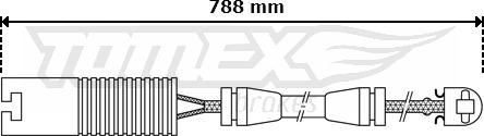 TOMEX brakes TX 30-29 - Signalni kontakt, trosenje kočione plocice www.molydon.hr