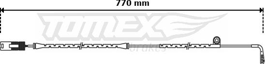 TOMEX brakes TX 31-09 - Signalni kontakt, trosenje kočione plocice www.molydon.hr