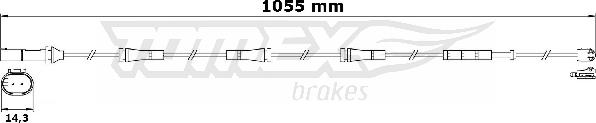 TOMEX brakes TX 31-31 - Signalni kontakt, trosenje kočione plocice www.molydon.hr