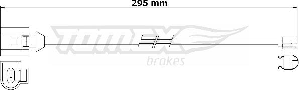 TOMEX brakes TX 31-24 - Signalni kontakt, trosenje kočione plocice www.molydon.hr