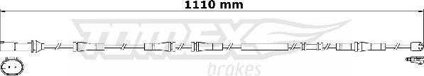 TOMEX brakes TX 31-27 - Signalni kontakt, trosenje kočione plocice www.molydon.hr