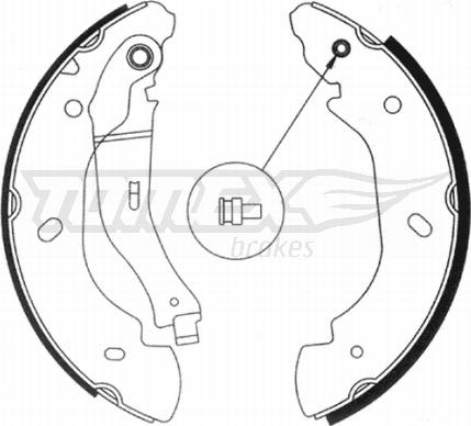 TOMEX brakes TX 20-94 - Komplet kočnica, bubanj kočnice www.molydon.hr