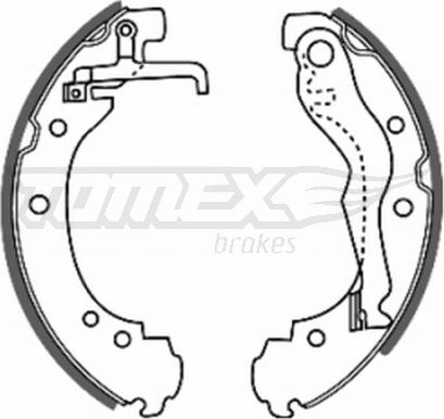 TOMEX brakes TX 20-47 - Komplet kočnica, bubanj kočnice www.molydon.hr