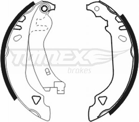 TOMEX brakes TX 20-64 - Komplet kočnica, bubanj kočnice www.molydon.hr