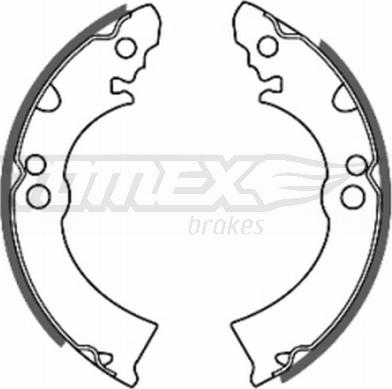 TOMEX brakes TX 20-63 - Komplet kočnica, bubanj kočnice www.molydon.hr