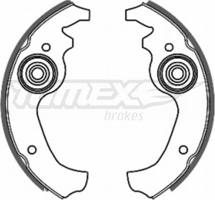 TOMEX brakes TX 20-02 - Komplet kočnica, bubanj kočnice www.molydon.hr