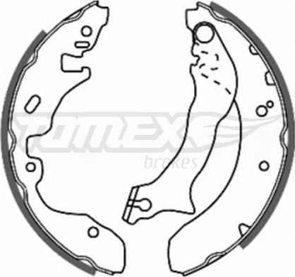 TOMEX brakes TX 20-84 - Komplet kočnica, bubanj kočnice www.molydon.hr