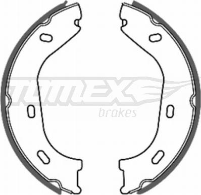 TOMEX brakes TX 20-36 - Komplet kočnica, bubanj kočnice www.molydon.hr